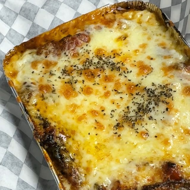 Italian Sausage Lasagna (Dairy/Pork/Eggs).