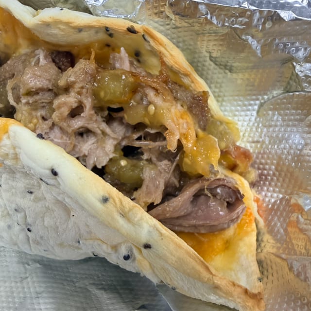 2 Carnitas Egg White Breakfast Tacos.