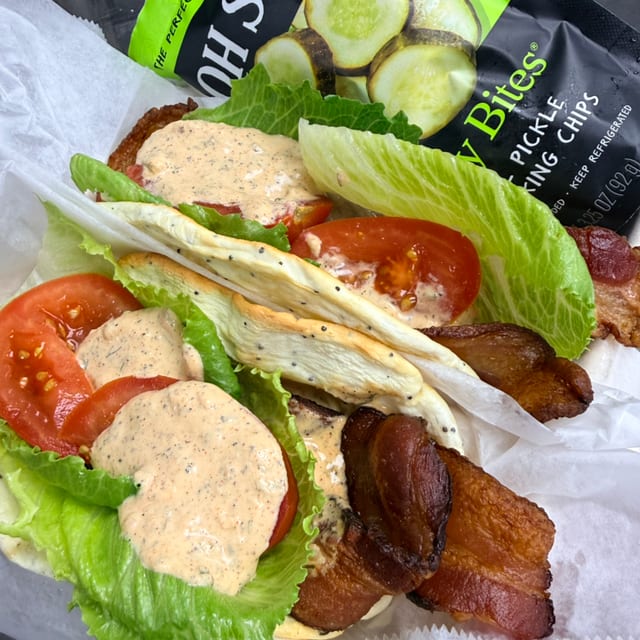 BLT-RANCH WRAPS.
